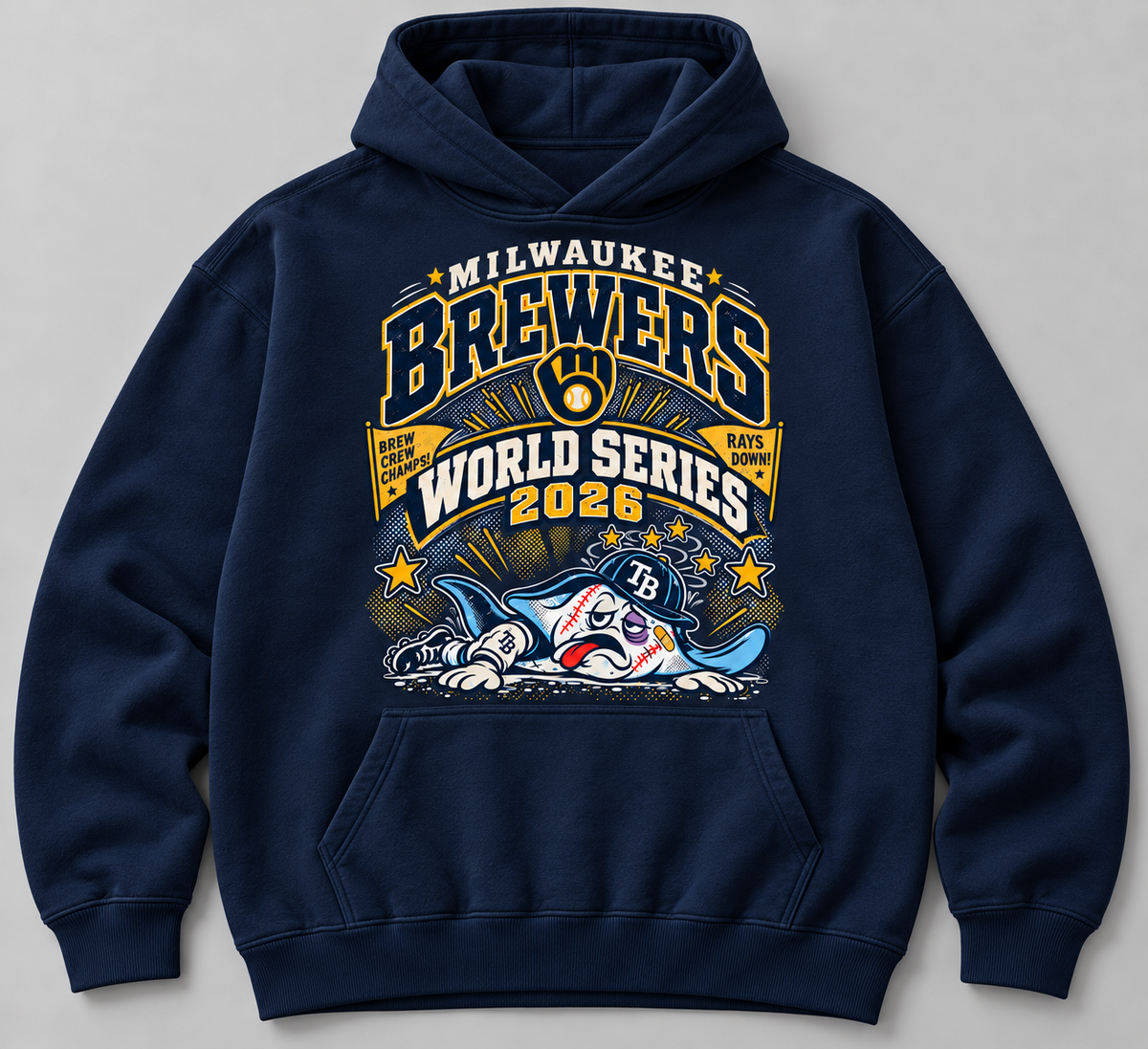 Brewers World Series Hoodie - NAVY